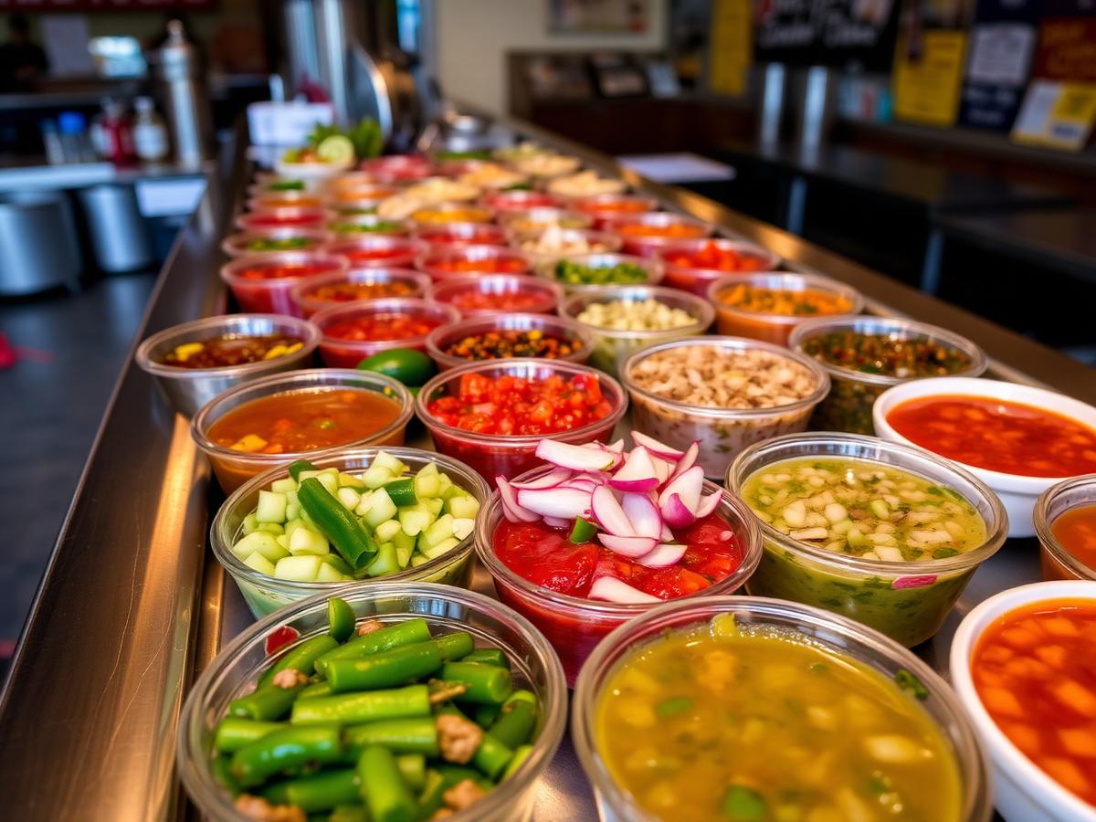 Salsa bar